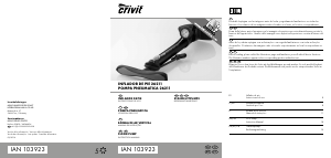 Manual Crivit IAN 103923 Bomba de bicicleta