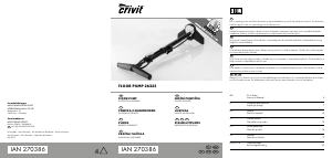 Instrukcja Crivit IAN 270386 Pompka rowerowa