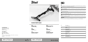 Bedienungsanleitung Crivit IAN 272433 Fahrradpumpe