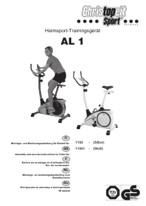 Manual Christopeit AL 1 Exercise Bike