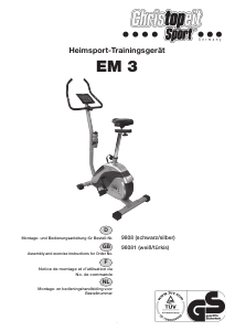 Manual Christopeit EM 3 Exercise Bike