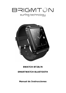Manual de uso Brigmton BWATCH-BT2N Smartwatch