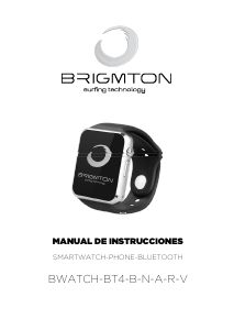 Handleiding Brigmton BWATCH-BT4A Smartwatch