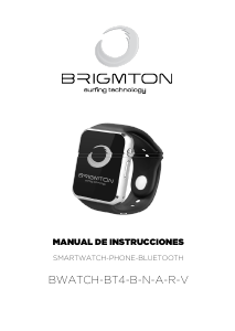 Handleiding Brigmton BWATCH-BT4B Smartwatch