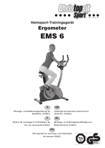 Handleiding Christopeit EMS 6 Hometrainer