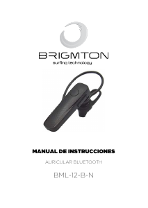 Manual de uso Brigmton BML-12-B Headset