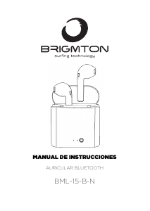 Manual Brigmton BML-15-B Headphone