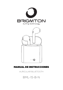 Manual Brigmton BML-15-N Headphone