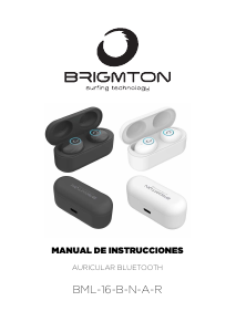 Manual de uso Brigmton BML-16-A Auriculares