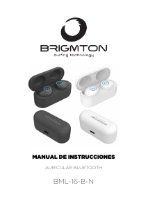 Manual Brigmton BML-16-N Headphone