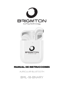 Manual Brigmton BML-18-B Headphone