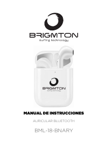 Manual Brigmton BML-18-N Headphone