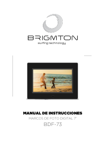 Handleiding Brigmton BDF-73 Digitale fotolijst