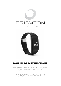 Manual de uso Brigmton BSPORT-14-B Rastreador de actividad