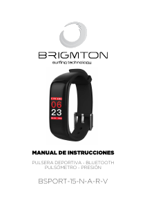 Manual Brigmton BSPORT-15-N Activity Tracker