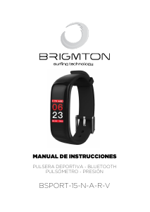 Manual Brigmton BSPORT-15-R Activity Tracker