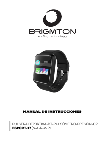 Manual Brigmton BSPORT-17-R Activity Tracker