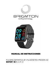 Manual de uso Brigmton BSPORT-18-A Rastreador de actividad
