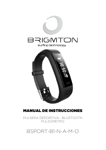 Manual de uso Brigmton BSPORT-B1-A Rastreador de actividad