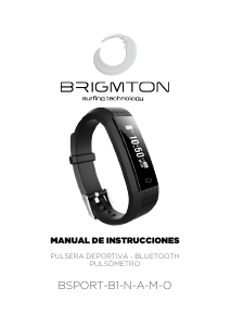 Manual Brigmton BSPORT-B1-M Activity Tracker