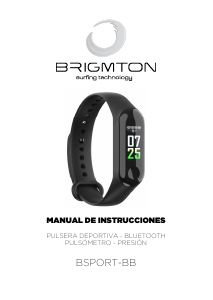 Manual Brigmton BSPORT-BB Activity Tracker