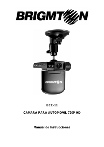 Manual de uso Brigmton BCC-11 Action cam