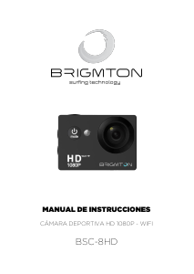 Manual Brigmton BSC-8HD Action Camera