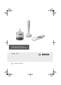 Handleiding Bosch MSM66125AU Staafmixer