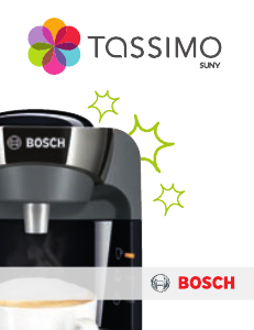 사용 설명서 보쉬 TAS3203CH Tassimo Suny 커피 머신