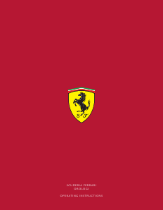 Manual Ferrari 830249 Red Rev Watch