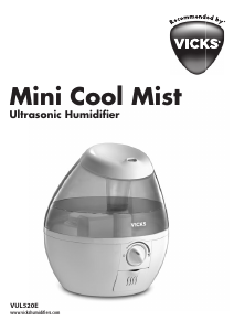 Manual Vicks VUL520E Humidifier