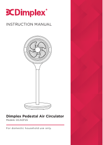 Handleiding Dimplex DCACP25 Ventilator