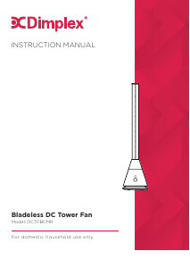 Manual Dimplex DCTFBCMR Fan