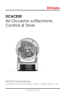 Handleiding Dimplex DCACE20 Ventilator