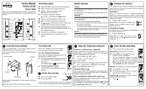 Manual Aube TH132 A Thermostat