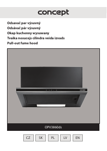 Manual Concept OPV3860ds Cooker Hood