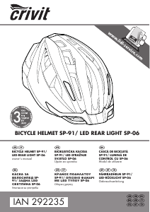 Manual Crivit IAN 292235 Casca bicicleta