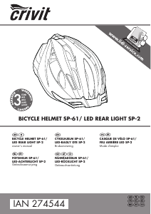 Manual Crivit IAN 274544 Bicycle Helmet