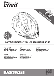 Manual Crivit IAN 285913 Bicycle Helmet