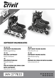 Manual de uso Crivit IAN 277835 Patines en línea