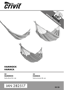 Manual Crivit IAN 282517 Hammock
