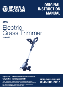 Manual Spear & Jackson S3525ET Grass Trimmer