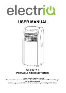 Manual ElectriQ SILENT10 Air Conditioner