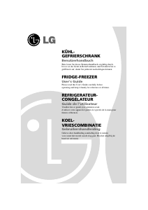 Bedienungsanleitung LG GR-D459BSGW Kühl-gefrierkombination