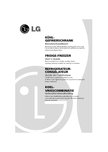 Bedienungsanleitung LG GR-B459BAGZ Kühl-gefrierkombination