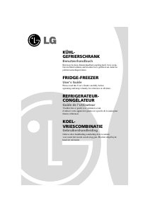 Bedienungsanleitung LG GR-Q459BSKA Kühl-gefrierkombination