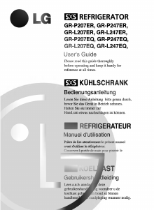 Manual LG GR-L247EQ Fridge-Freezer