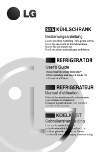 Manual LG GR-B197GTU Fridge-Freezer