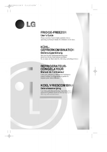 Manual LG GR-409GTPA Fridge-Freezer