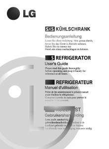 Manual LG GR-P207GUGA Fridge-Freezer